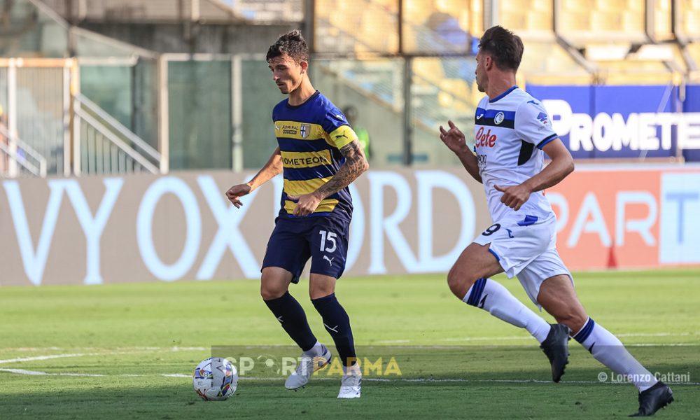 Parma Atalanta 4 1 amichevole 04.08.2024 Enrico Delprato imposta