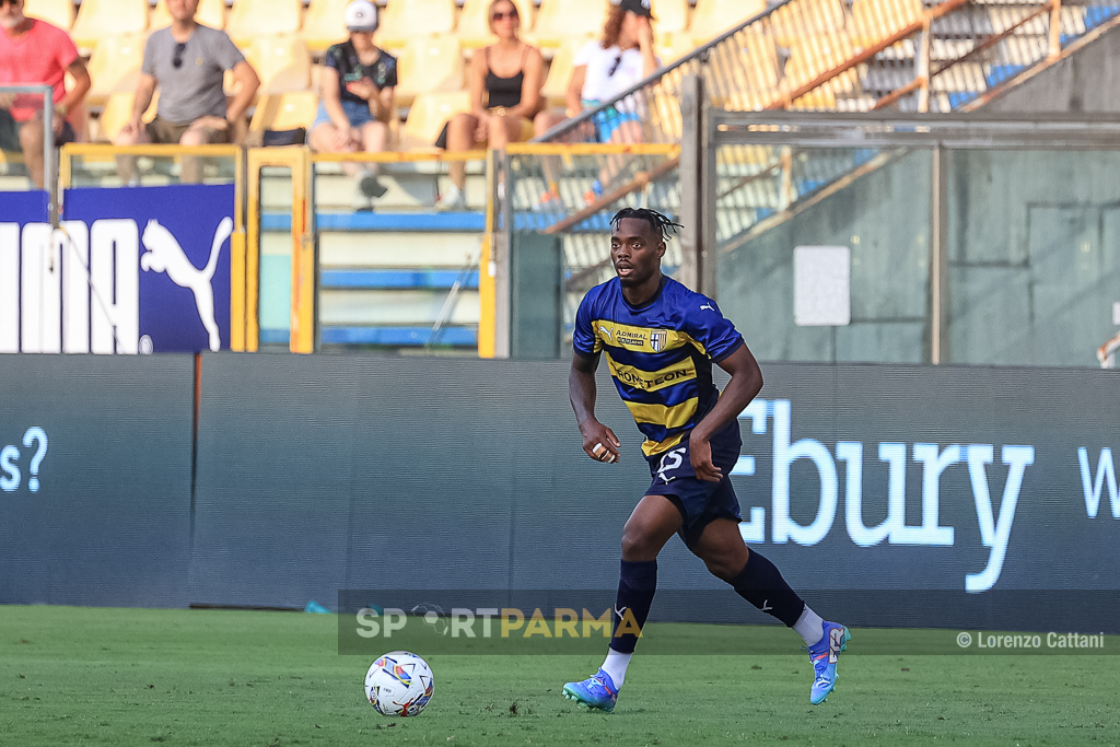 Parma Atalanta 4 1 amichevole 04.08.2024 Wylan Cyprien