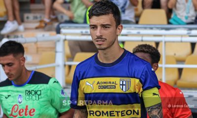 Parma Atalanta 4 1 amichevole 04.08.2024 capitan Enrico Delprato