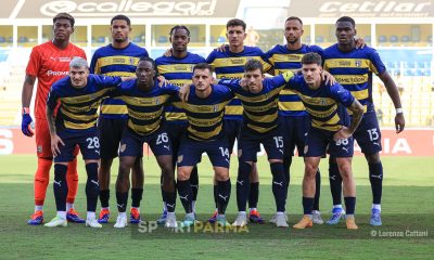 Parma Atalanta 4 1 amichevole 04.08.2024 undici di partenza gialloblu