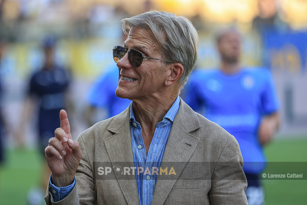 Parma Palermo 0 1 trentaduesimi di Coppa Italia 2024 2025 il presidente Kyle Krause