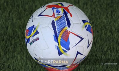 Parma Palermo 0 1 trentaduesimi di Coppa Italia 2024 2025 pallone ufficiale Serie A stagione 2024 2025