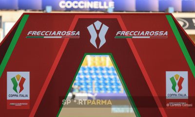 Parma Palermo 0 1 trentaduesimi di Coppa Italia 2024 2025 pannello Coppa Italia Frecciarossa 2024 2025