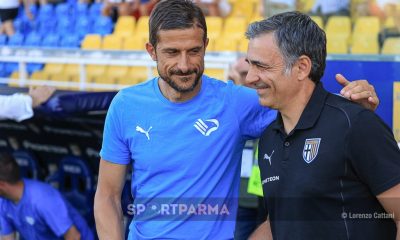 Parma Palermo trentaduesimi di Coppa Italia 2024 2025 gli allenatori Alessio Dionisi e Fabio Pecchia