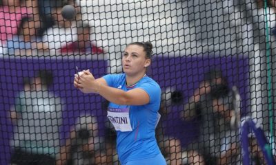 Sara Fantini qualificazioni del lancio del martello Olimpiadi di Parigi 2024