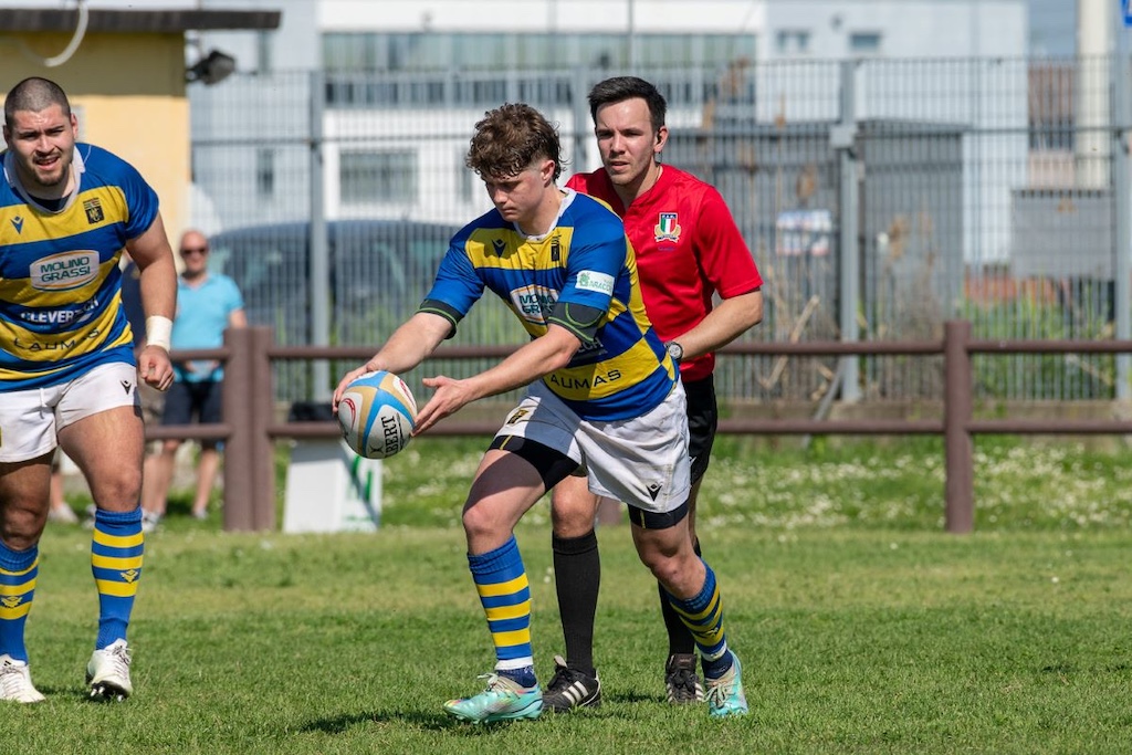 il mediano di apertura Marcello Frati Rugby Parma