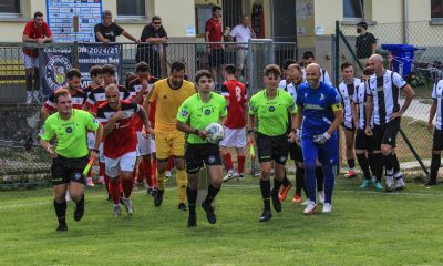 ingresso in campo Futura Fornovo Medesano Fidenza 2 2 1° turno Coppa Italia Promozione Memorial Minetti 2024 2025