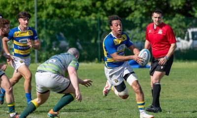 lala estremo Islam Abdelaziz Atalla con la maglia della Rugby Parma nella stagione 2023 2024