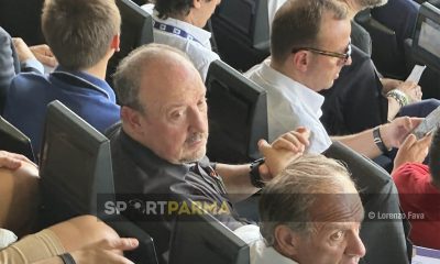 lallenatore Rafa Benitez allo stadio Tardini per Parma Milan Serie A 2024 2025