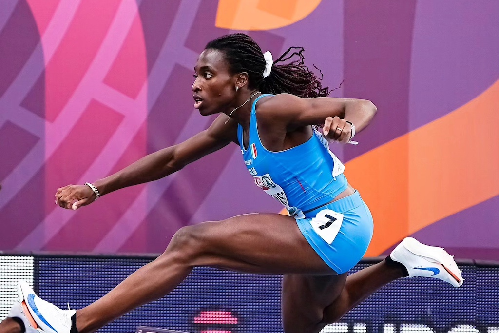 lostacolista Ayomide Folorunso ai campionati europei di Roma 2024 foto Francesca Grana per FIDAL