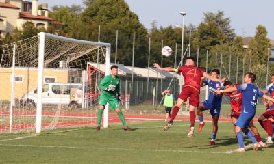 unazione dattacco in Borgo San Donnino Fidentina 3 1 1a giornata fase a gironi Coppa italia Eccellenza foto Luca Bianchi