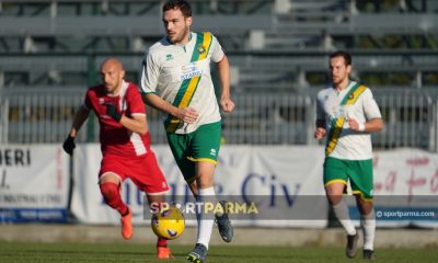 Correggese Colorno 3 2 15a giornata Eccellenza 2023 2024 il difensore Andrea Bersanelli
