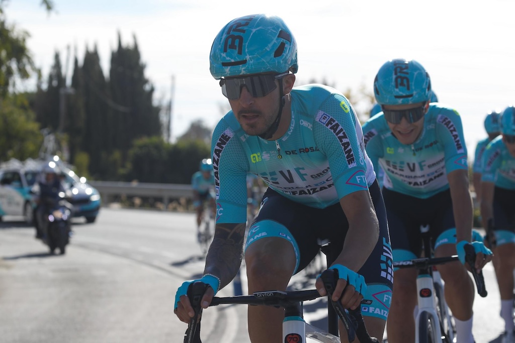 Davide Gaburro VF Group Bardiani CSF Faizane al 4° posto nella seconda tappa del Tour of Istanbul