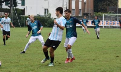 Fabien Petronelli in azione in Montecchio Terme Monticelli 4 1 2a giornata Promozione 2024 2025