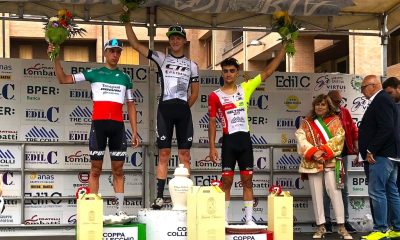 Filippo Agonistacchio Team Beltrami TSA Tre Colli 3° sul podio alla 88esima Coppa Collecchio