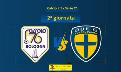 Fossolo 76 vs Due G Futsal Parma 2a giornata Serie C1 calcio a 5 2024 2025