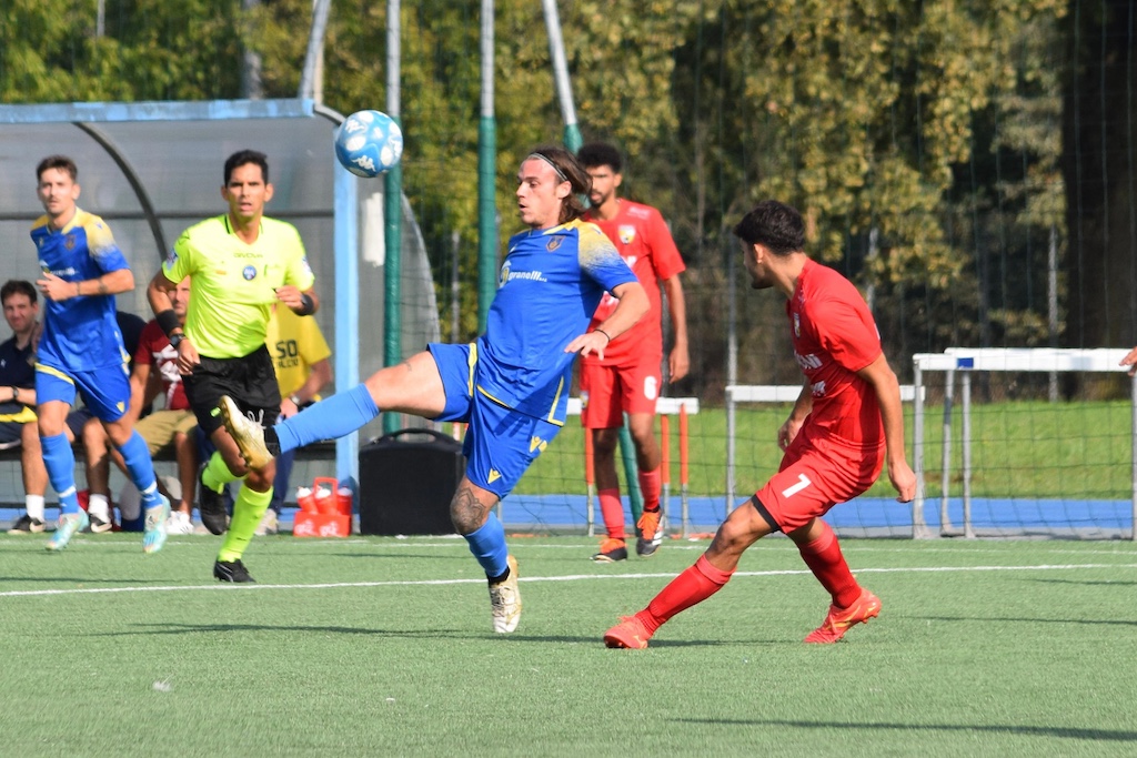 Mattia Fanti in Virtus Castelfranco Salsomaggiore 7 2 4a giornata Eccellenza 2024 2025