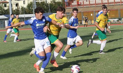 Nicolo Castagnetti e Federico Toma in Borgo San Donnino Colorno 3 0 3a giornata Eccellenza 2024 2025