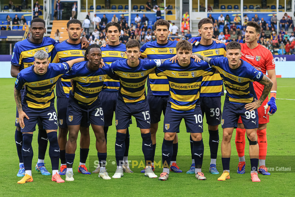 Parma Udinese 4a giornata Serie A 2024 2025 undici di partenza gialloblu