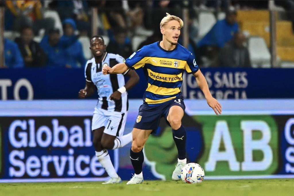 Pontus Almqvist in Parma Udinese 2 3 4a giornata Serie A 2024 2025