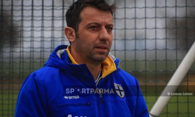 Roberto DAversa al suo primo giorno dallenatore del Parma Calcio 1913 4.12.2016