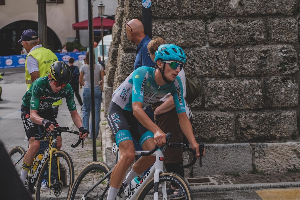 VF Group Bardiani CSF Faizane Giulio Pellizzari 2° nella classifica finale del Giro del Friuli