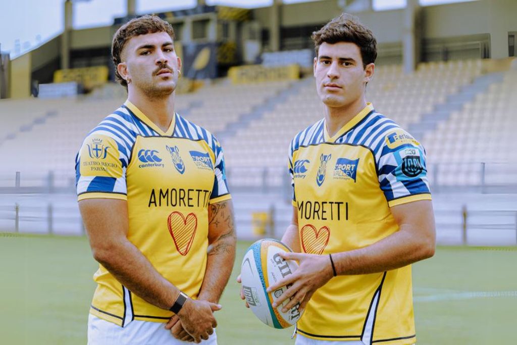 Zebre Parma un kit gara color giallo per la stagione 20242025