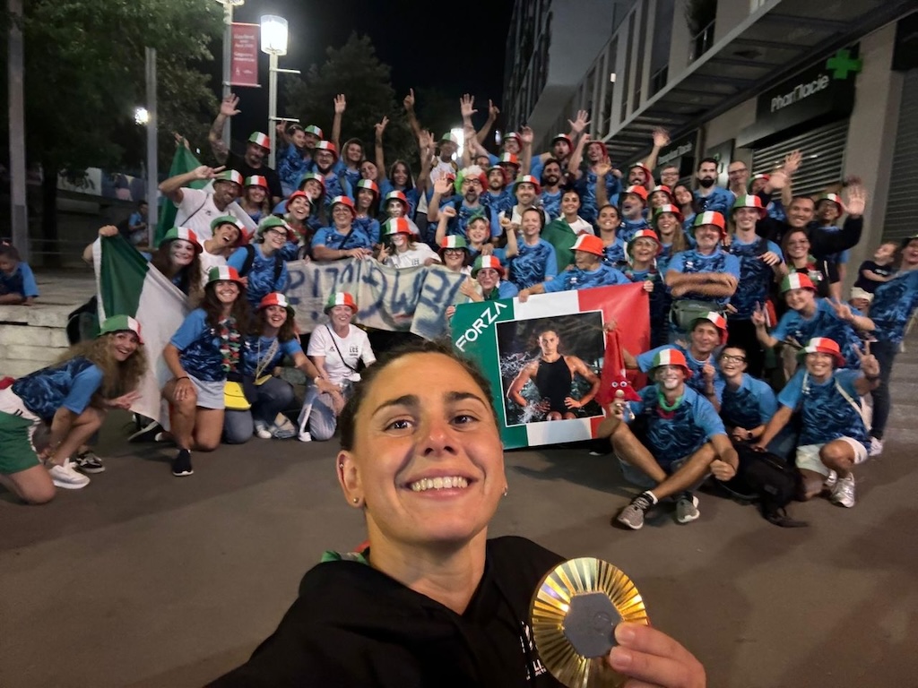 giulia ghiretti selfie paralimpiadi parigi