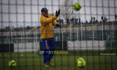 il preparatore dei portieri Ermes Fulgoni Parma Calcio 1913 4.12.2016