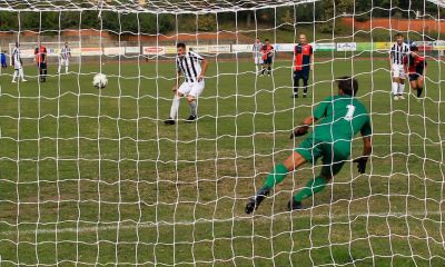 il rigore di Lorenzo Bedogni in Fidenza Sorbolo Biancazzurra 1 1 4a giornata Promozione 2024 2025