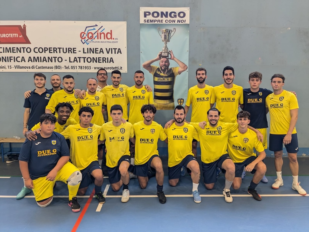 la squadra del Due G Futsal Parma al memorial Michele Cavalli 07.06.2024