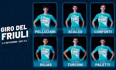 line up VF Group Bardiani Csf Faizane al Giro del Friuli 4 7.09.2024