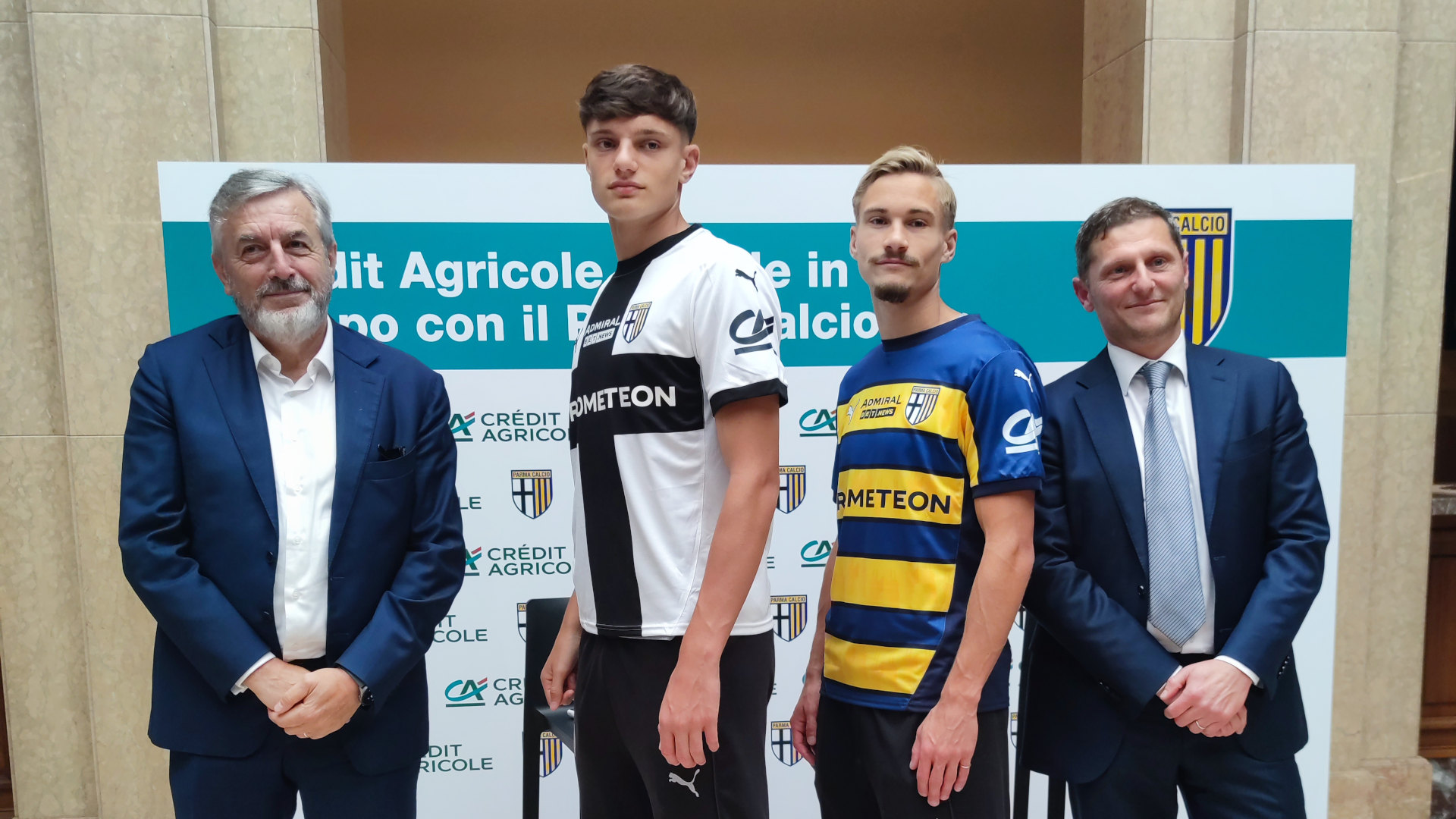 Parma Calcio e Crédit Agricole Italia partnership