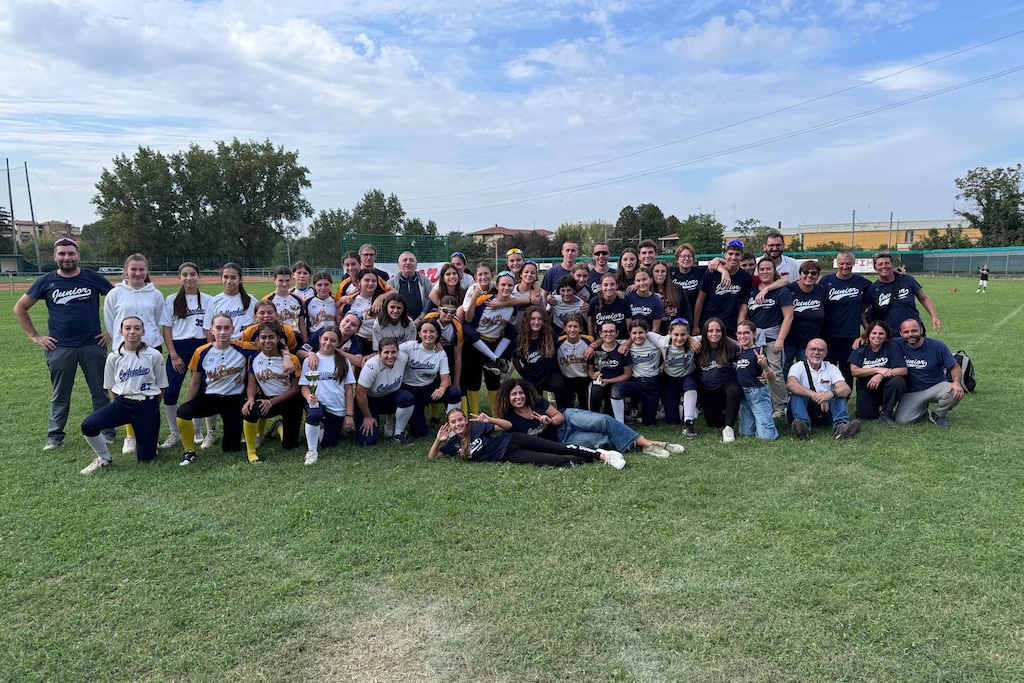 premiazioni Under 15 softball