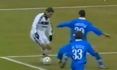 Adrian Mutu in azione in Como Parma 2 2 Serie A 2002 2003