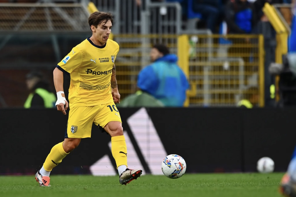 Como Parma 1 1 8a giornata Serie A 2024 2025 Adrian Bernabe