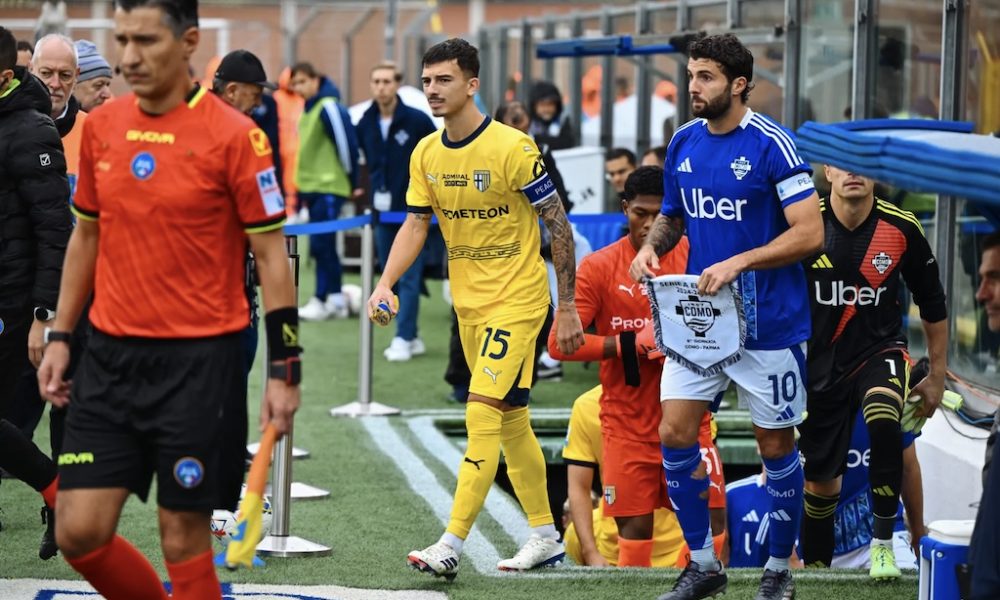 Como Parma 1 1 8a giornata Serie A 2024 2025 Enrico Delprato e Patrick Cutrone