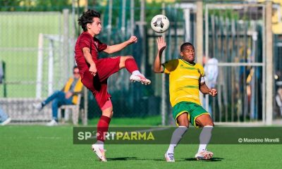 Federico Agostinelli e Luis Angel carrasco in Colorno Fidentina 1 2 6a giornata Eccellenza 2024 2025