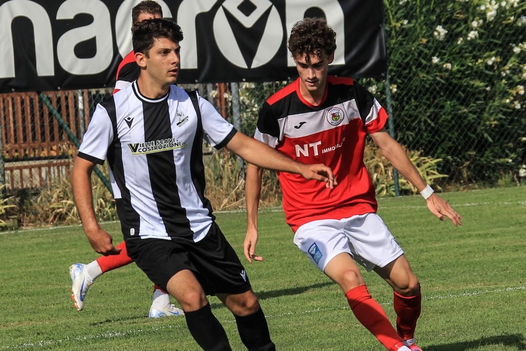 Federico Ziveri e Giacomo Sutera in in Futura Fornovo Medesano Fidenza 2 2 1° turno Coppa Italia Promozione Memorial Minetti 2024 2025