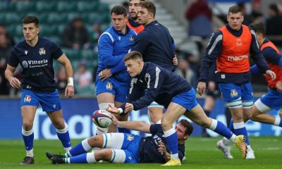 Italrugby in allenamento