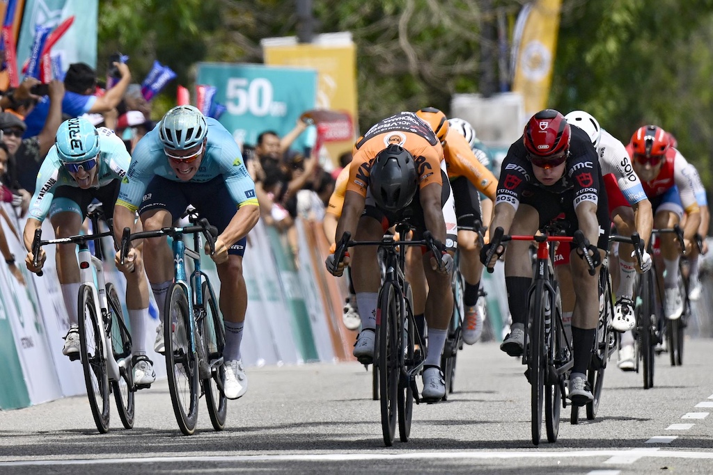 Mattia Pinazzi VF Group Bardiani CSF Faizane alla quinta tappa del Tour de Langkawi in Malesia