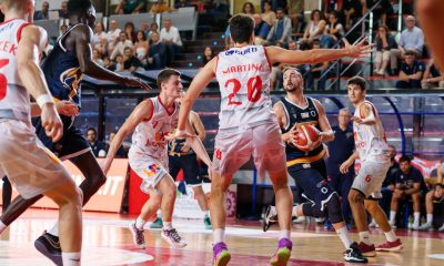 Milo Galli in Andrea Costa Imola Foppiani Fulgor Fidenza 1a giornata Serie B nazionale basket