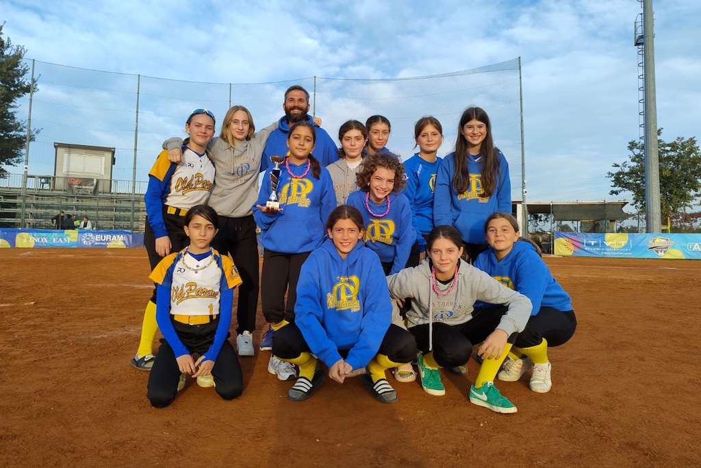 Old Parma quinta classificata al torneo Piccole Stelle Obletter U14 softball