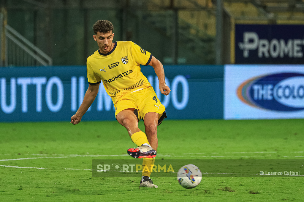 Parma Cagliari 2 3 6a giornata Serie A 2024 2025 passaggio di Botond Balogh