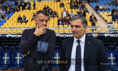 Parma Empoli 1 1 9a giornata Serie A 2024 2025 gli allenatori Roberto DAversa e Fabio Pecchia