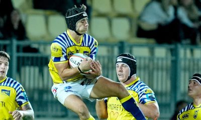 Zebre Parma in azione foto Inpho