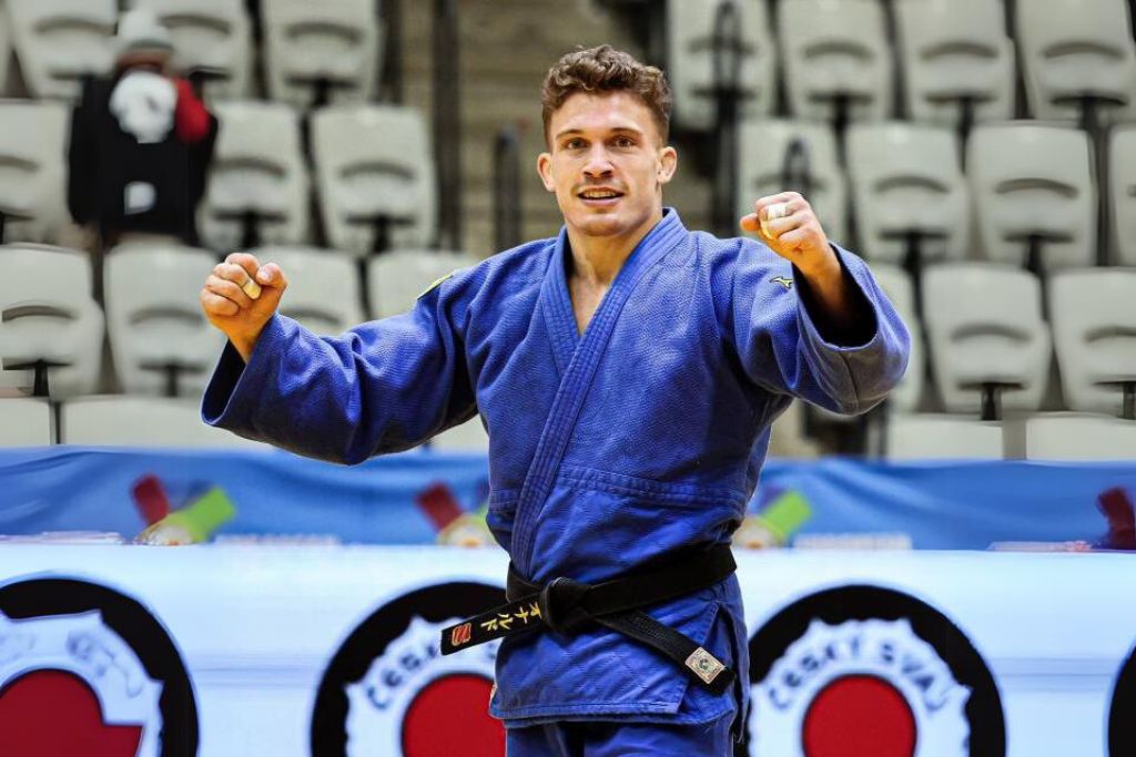 il judoka parmigiano Leonardo Valeiani Fiamme Gialle