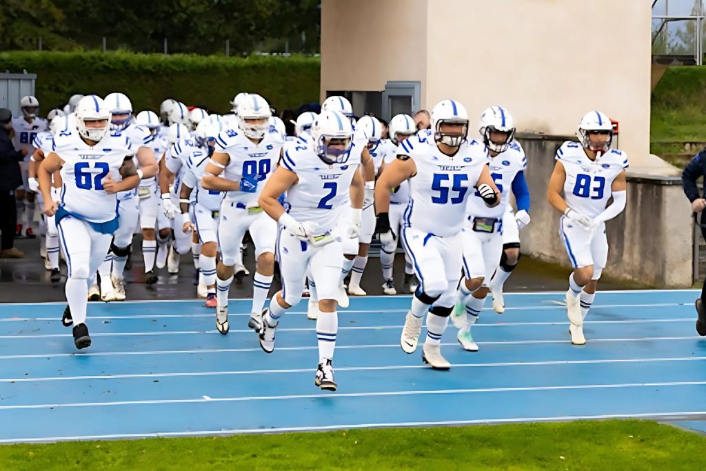 ingresso in campo Italia football americano Ph. credits Noa Monn