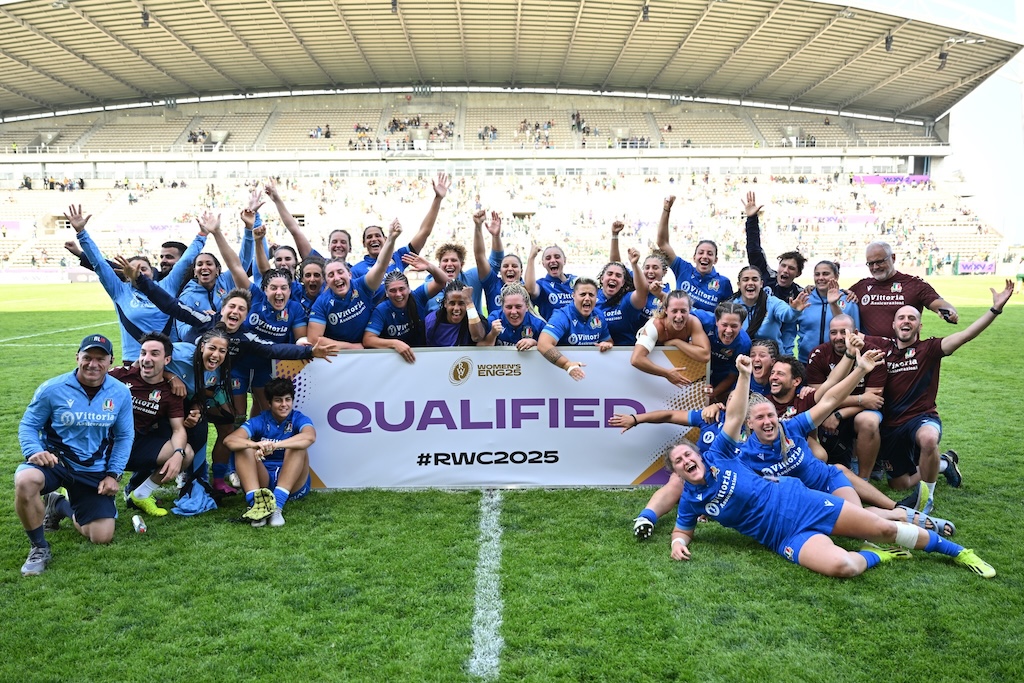 italrugby femminile si qualifica al campionato del mondo 2025