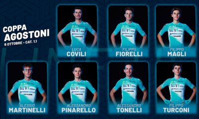 line up VF Group Bardiani Csf Faizane alla Coppa Agostoni 7.10.2024